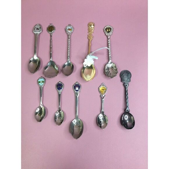 Other - Vintage Lot of 10Souvenir Collector's Spoon‎